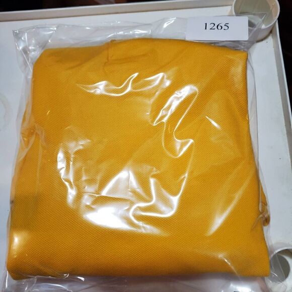 Vtg Jimmy Dean Shirt Mens Large Yellow Vantage Custom Classic Nascar Racing Polo - Picture 7 of 7